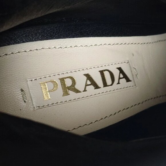 PRADA - Black Nubuck Women's Boots 176-070825 - Picture 5 of 6